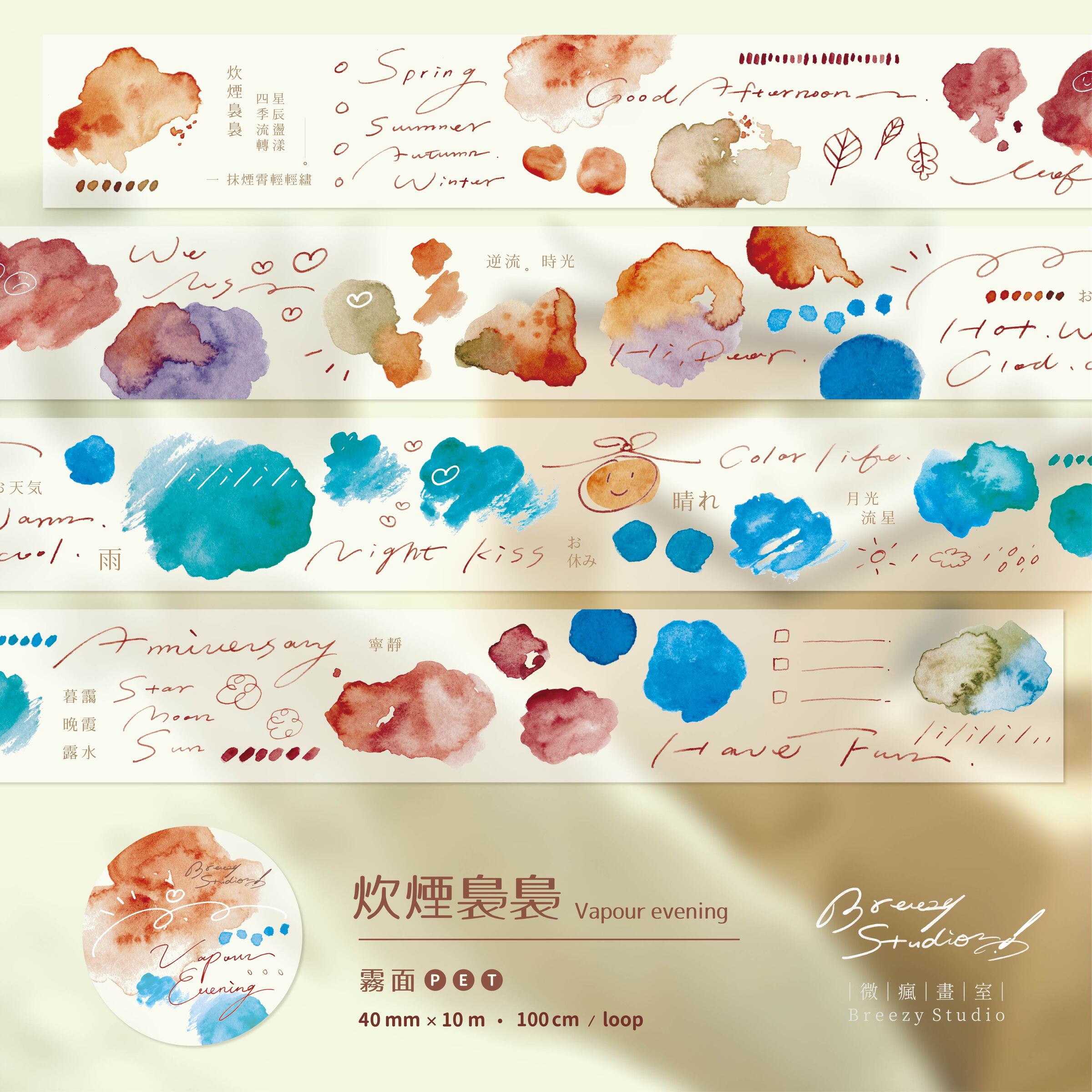 炊煙裊裊-循環展開圖