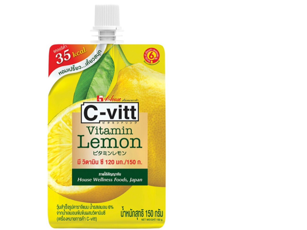 C-Vitt Jelly Vitamin Lemon 150g C-Vitt 维他命柠檬果冻150g (025078 