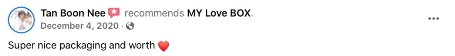 MYLOVEBOX83 - CLIENT TESTIMONIAL