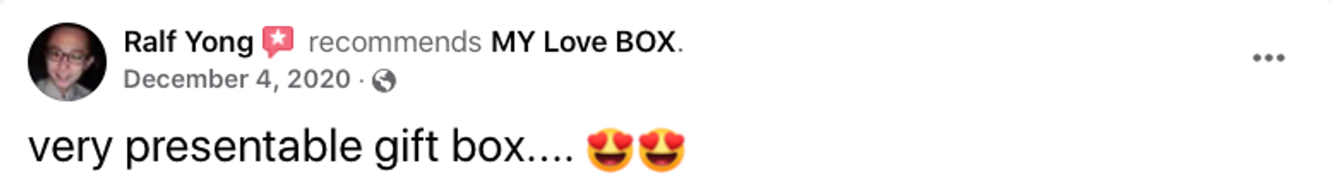 MYLOVEBOX83 - CLIENT TESTIMONIAL