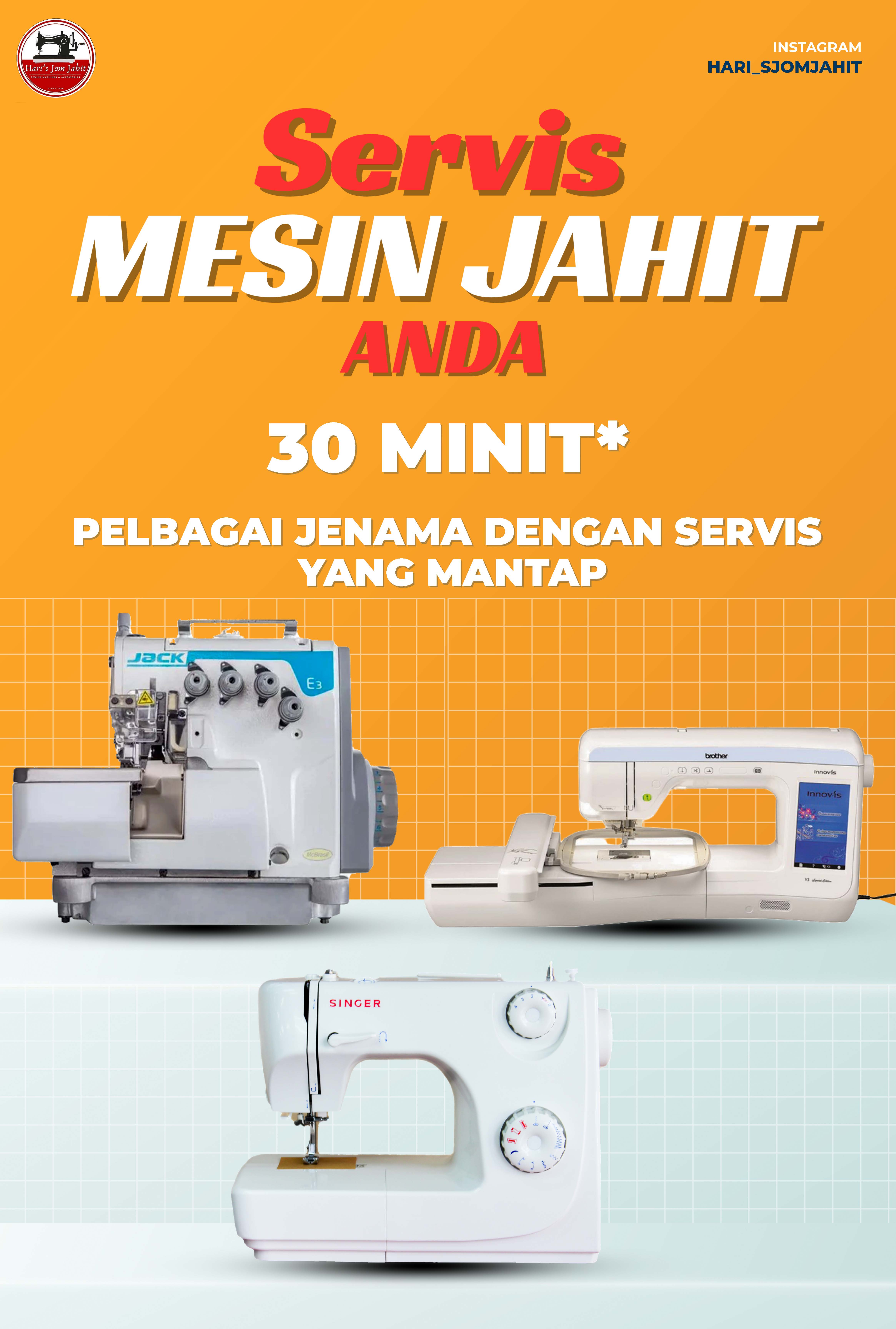Hari'sJomJahit | Shop Collections - Machine Servicing