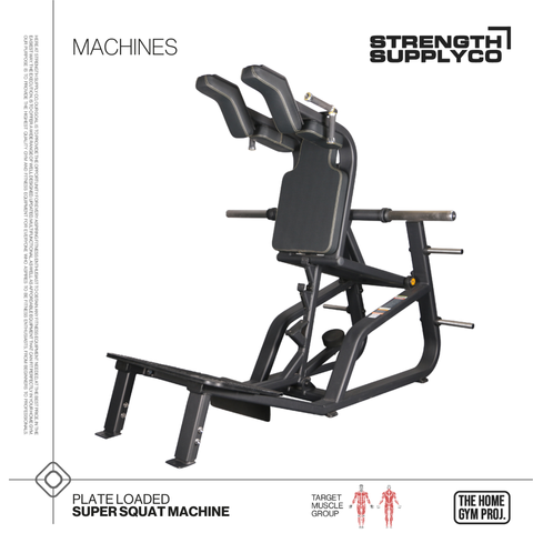 Plate Loaded Hack Squat Machine (2)