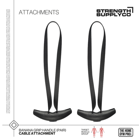Banana Grip Handle (Pair)