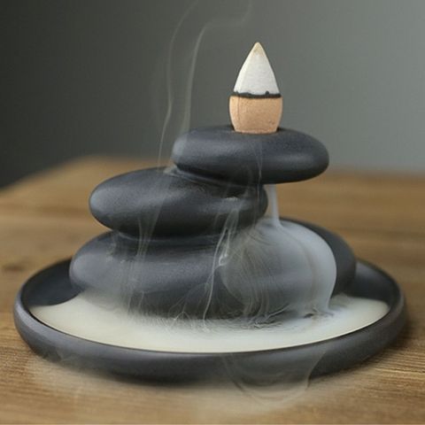 EIB10126 Zen Back Flow Incense Burner 03