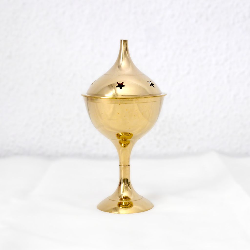 EIB10138 brass censer burner 01