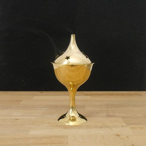 EIB10138 brass censer burner 02