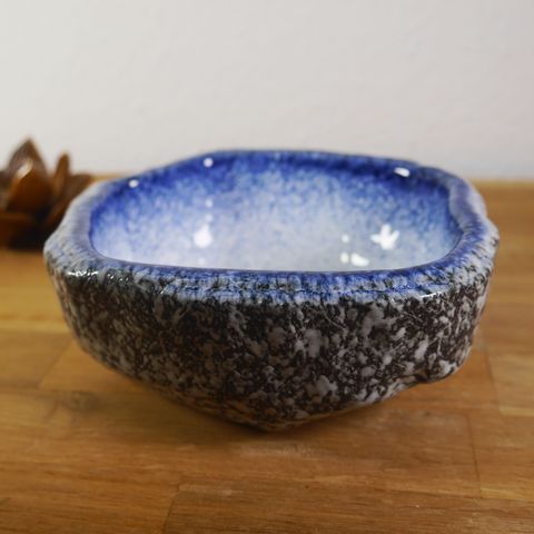 EIB10193 stone ceramic bowl blue 04