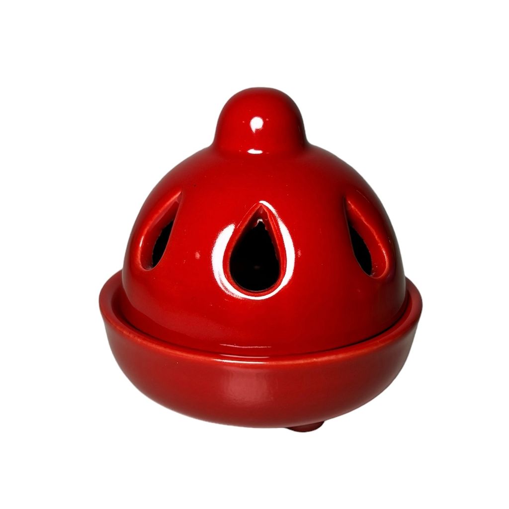 EIB10201-red Incense Burner 