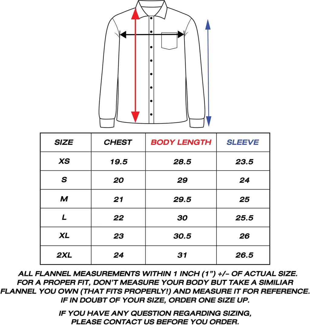 shirt_ size chart