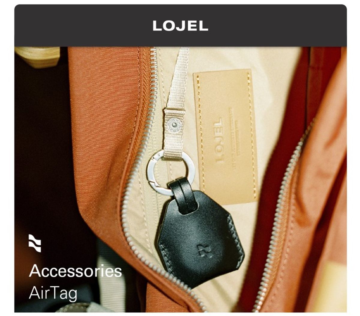 【LOJEL】為您的旅行保駕護航——ILOJ AirTag 吊飾