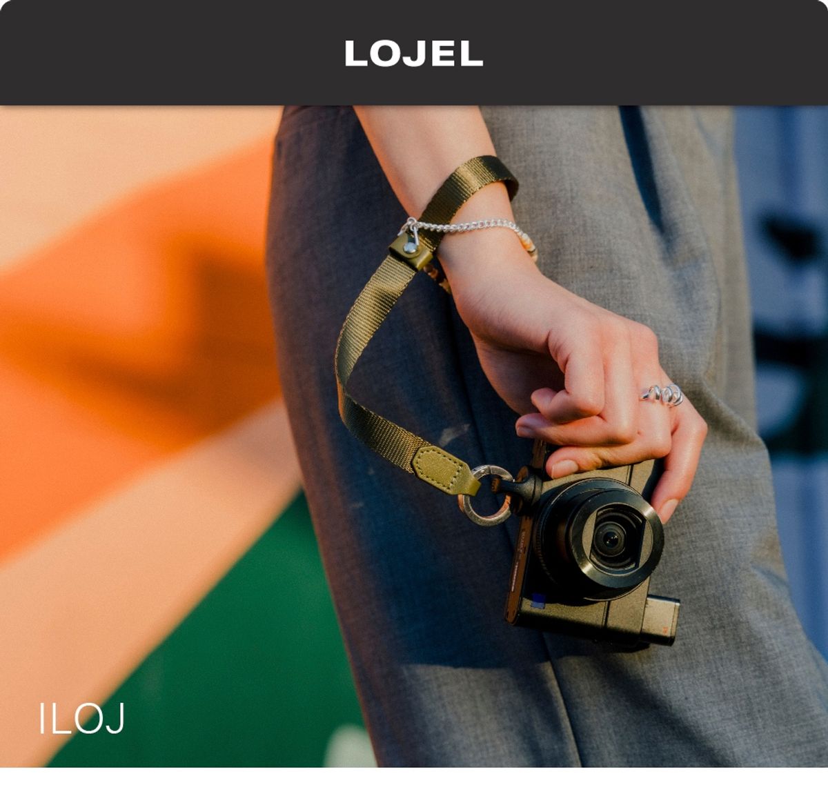 LOJEL 手機手腕掛繩|自由掌握,時尚上手