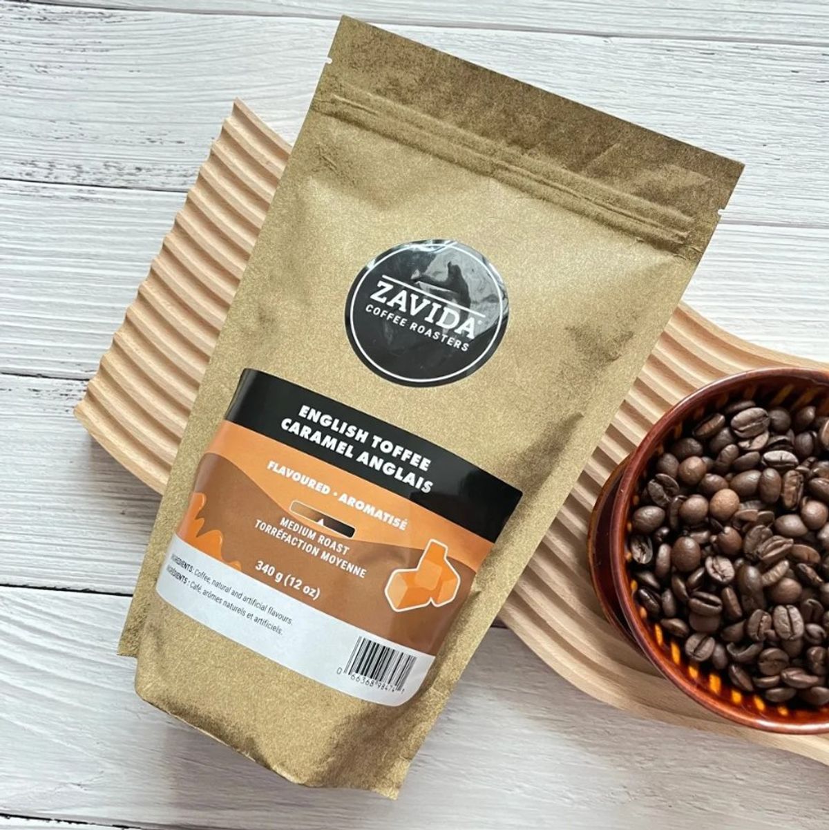 【一杯英倫甜香，溫柔整個早晨】Zavida Coffee 英式太妃糖風味咖啡豆——甜而不膩的日常奢侈