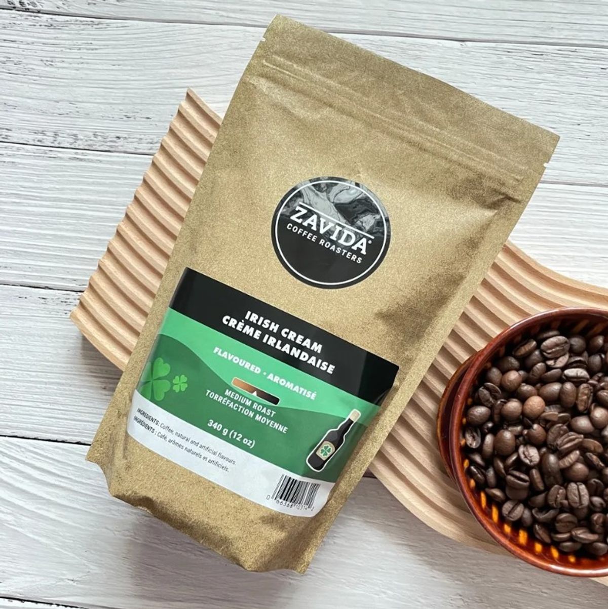 【醇香一口,濃情萬分】Zavida Coffee 愛爾蘭風味咖啡豆──讓日常多一點浪漫酒香