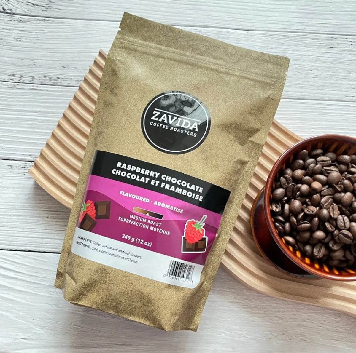 【莓好時光,從一杯開始】Zavida Coffee 樹莓可可風味咖啡豆──甜蜜與醇厚的浪漫對話