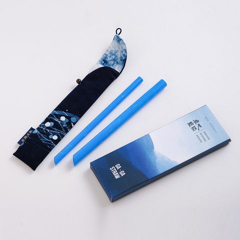 卓也藍染吸管   (2)