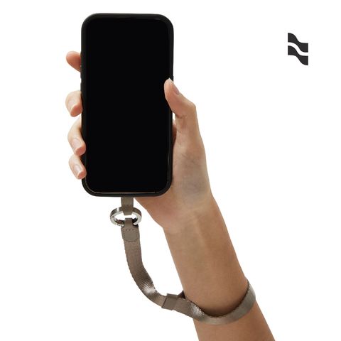 slim wallet_主圖_PebbleGray_Wristlet Strap_01