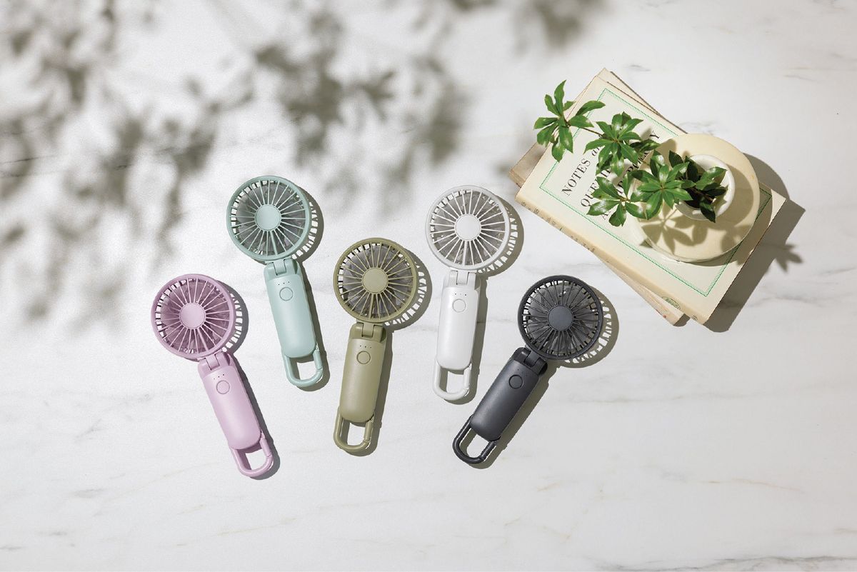 不只是風，更是你的夏日節奏｜Rhythm 雙扇葉手提風扇
