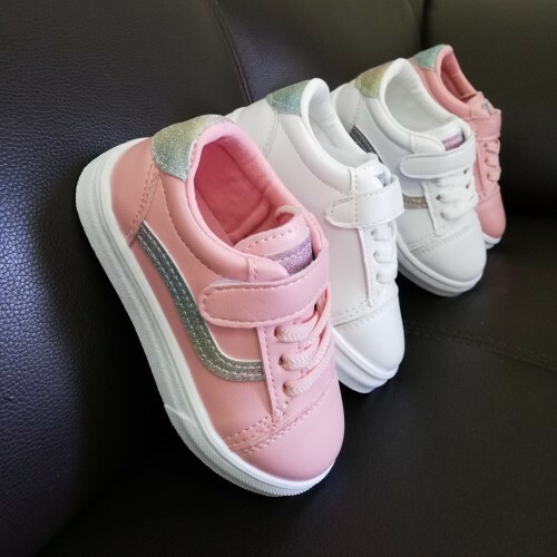 Pink on sale vans baby