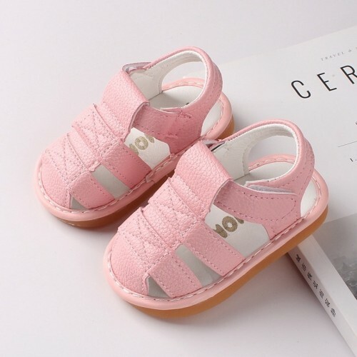 Pink discount sound sandals