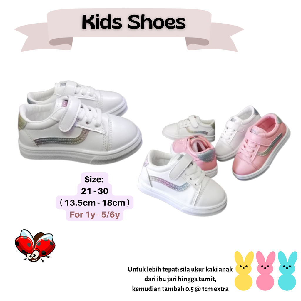 Vans Sneakers Rainbow ( White/Pink ) – Dr. Baby Outlet