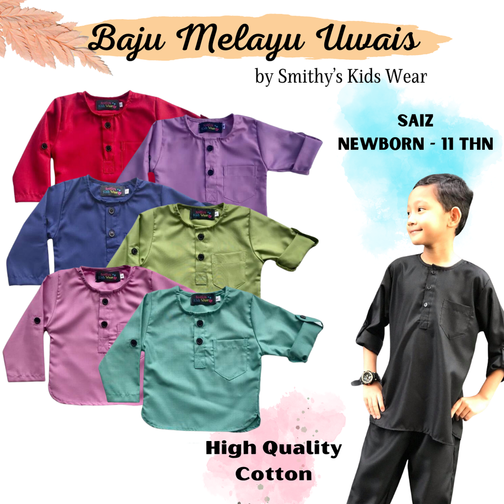 Cover Baju Melayu Uwais