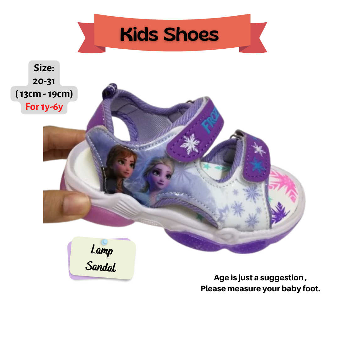 Lamp Sandal Frozen Purple Purple