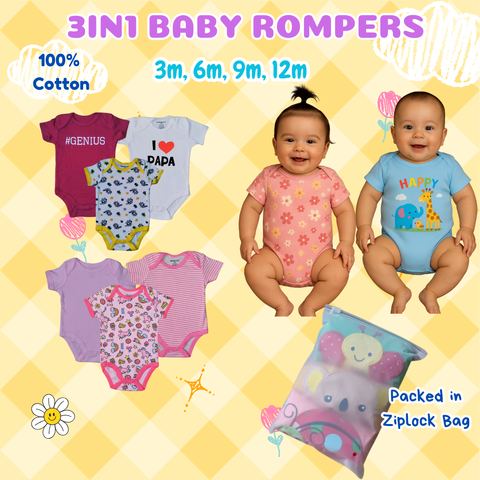 ROMPERS 3IN1