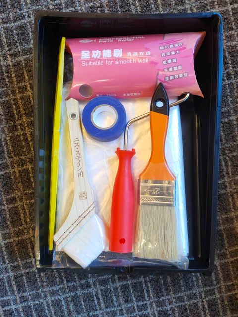 多件式油漆工具組2（防塵布款）