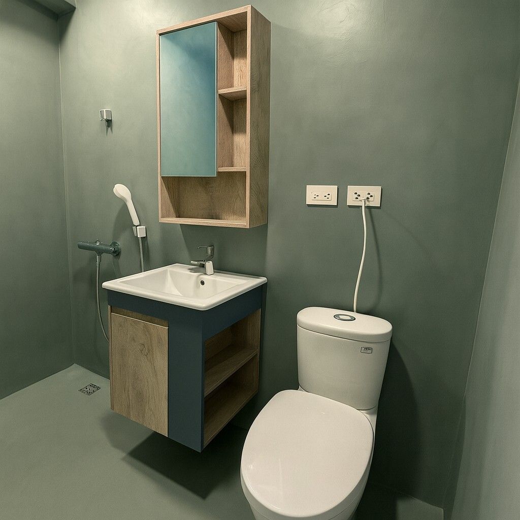 新店微水泥浴室(方型)02