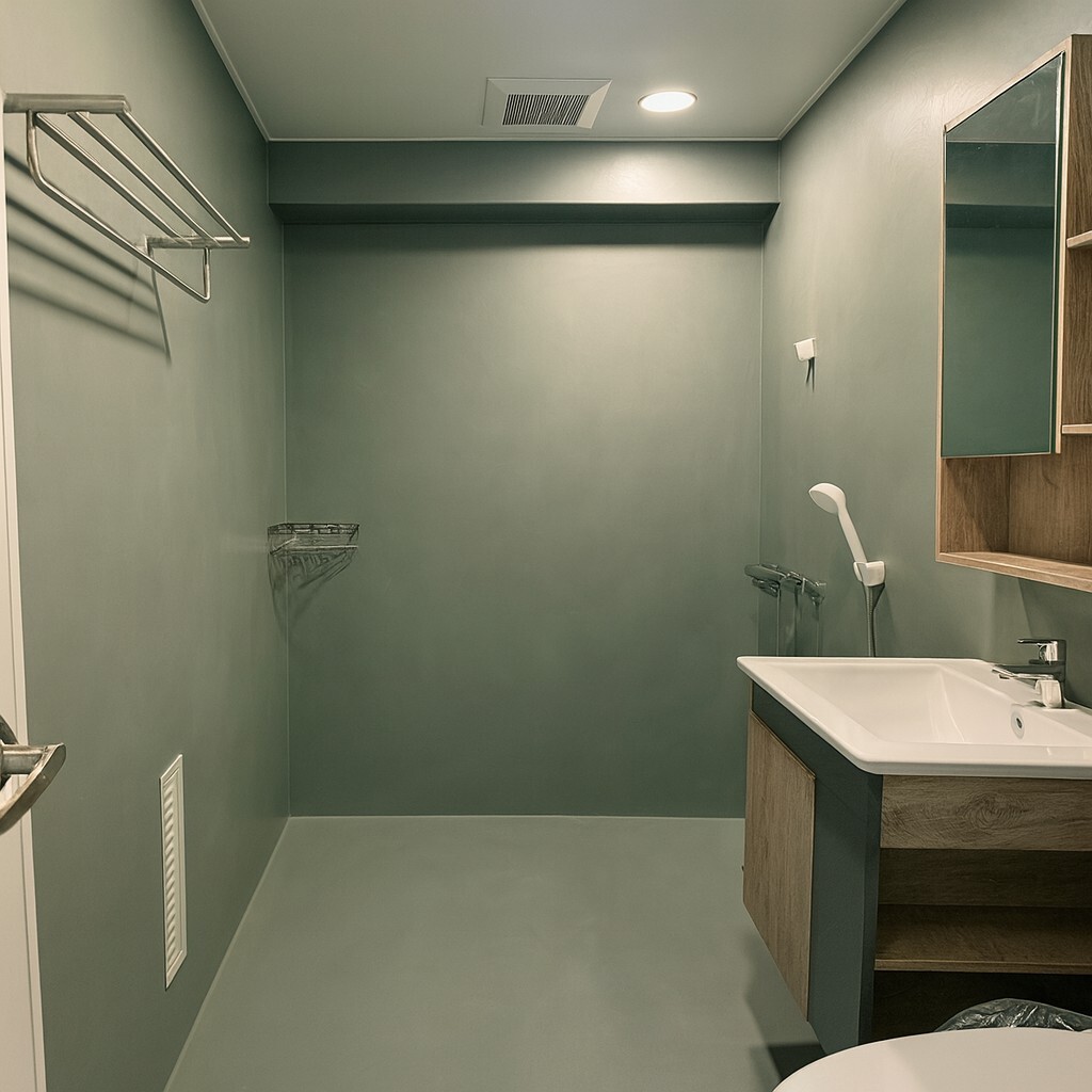 新店微水泥浴室(方型)01