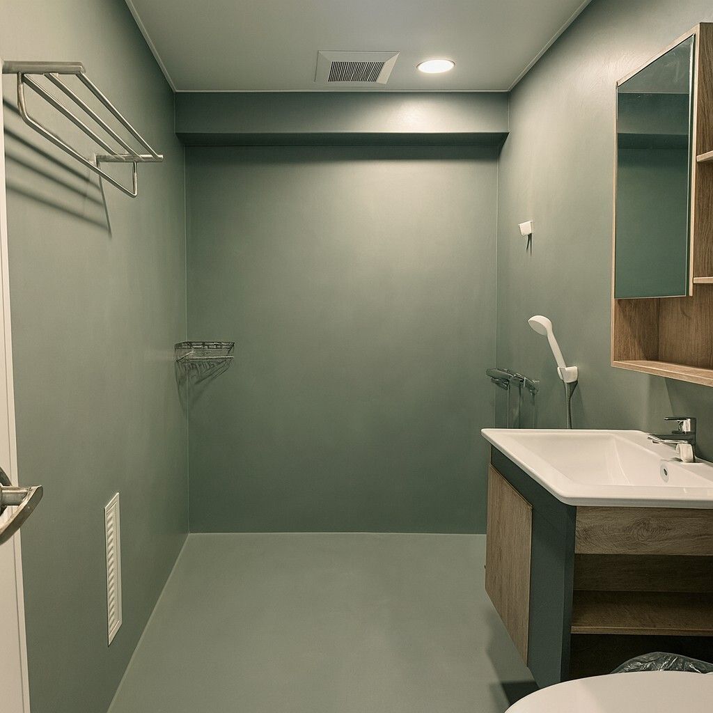 新店微水泥浴室(方型)01