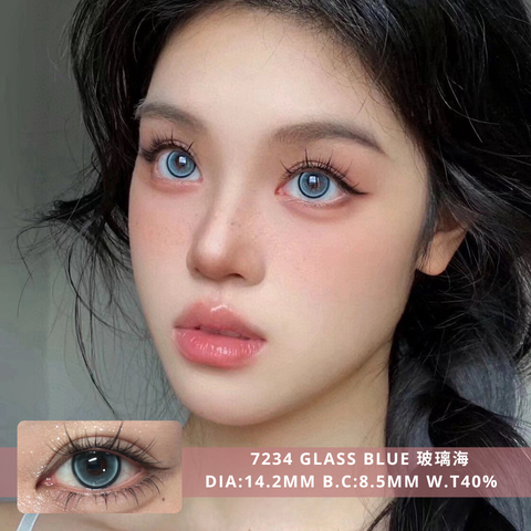 NEW COVER  7234 Glass Blue 玻璃海
