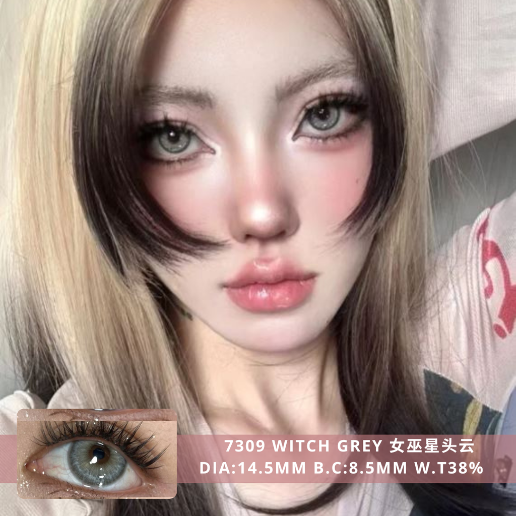 NEW COVER 7309 Witch Grey 女巫星头云