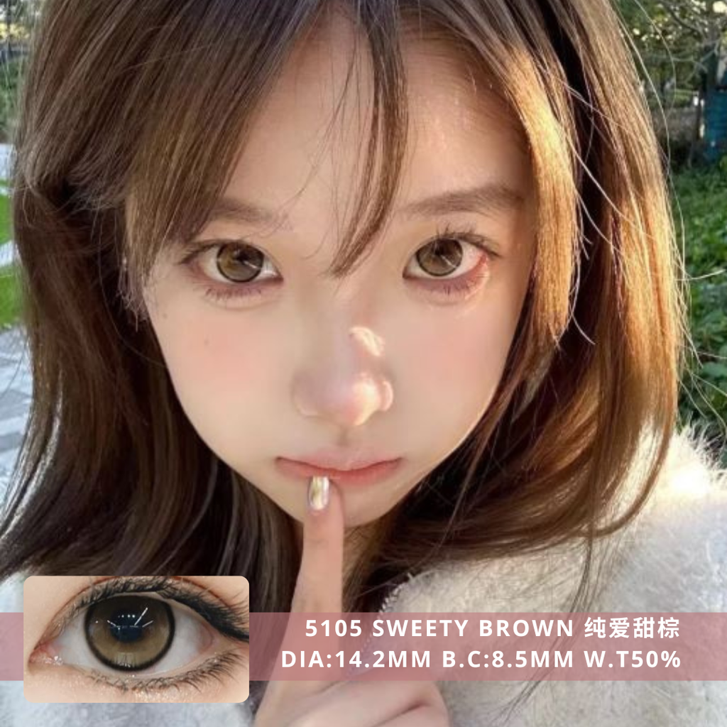 NEW COVER 5105 Sweety Brown 纯爱甜棕
