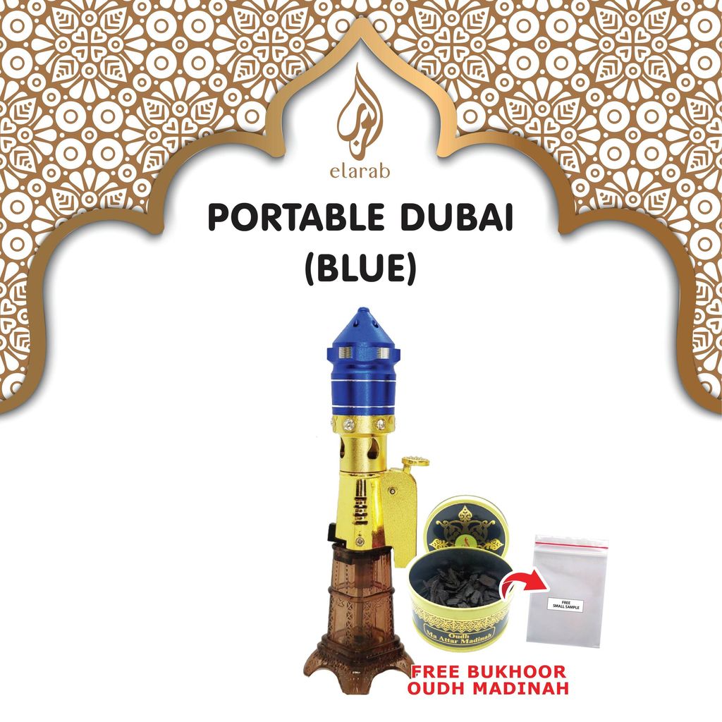 Portable Bukhoor Lighter Burner (Include Gas) Design Dubai Elarab