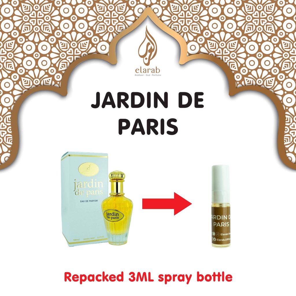 TESTER PERFUME 3ML (C) (SPRAY PERFUME) Elarab