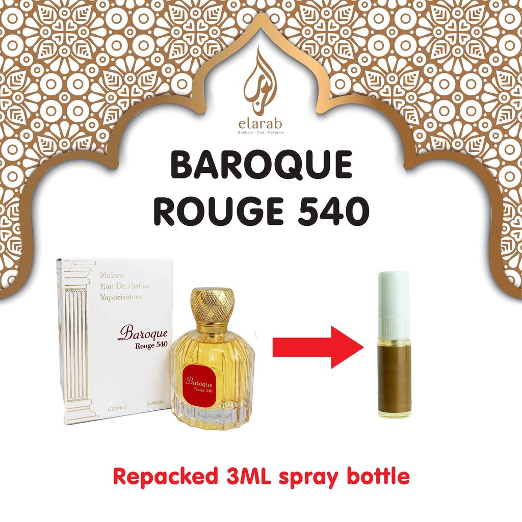 TESTER PERFUME 3ML (C) (SPRAY PERFUME) Elarab