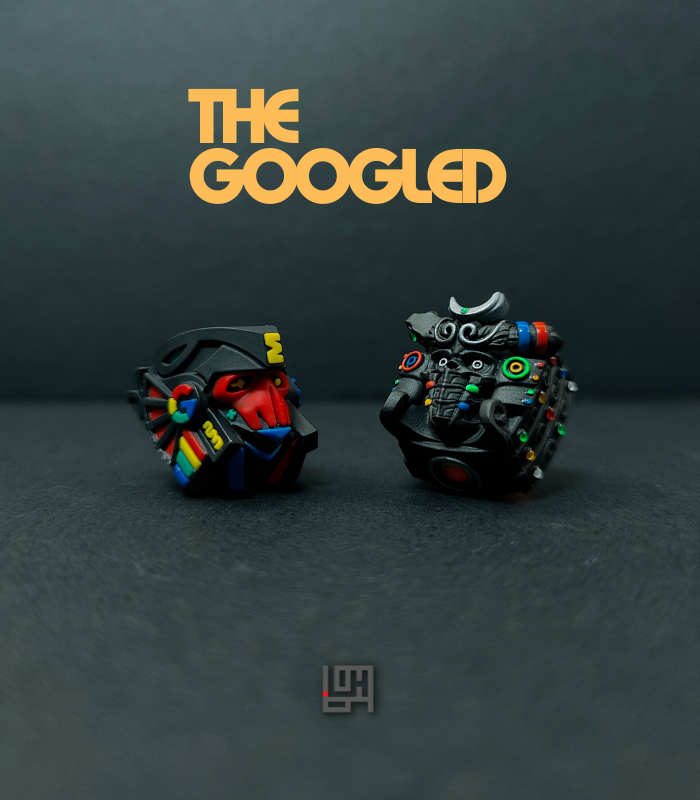 The Googled | Lohco Artcube | Artisan Keycap Maker | Worldwide Shipping