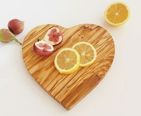Heart Shape Olive Wood Cheese Board.jpg