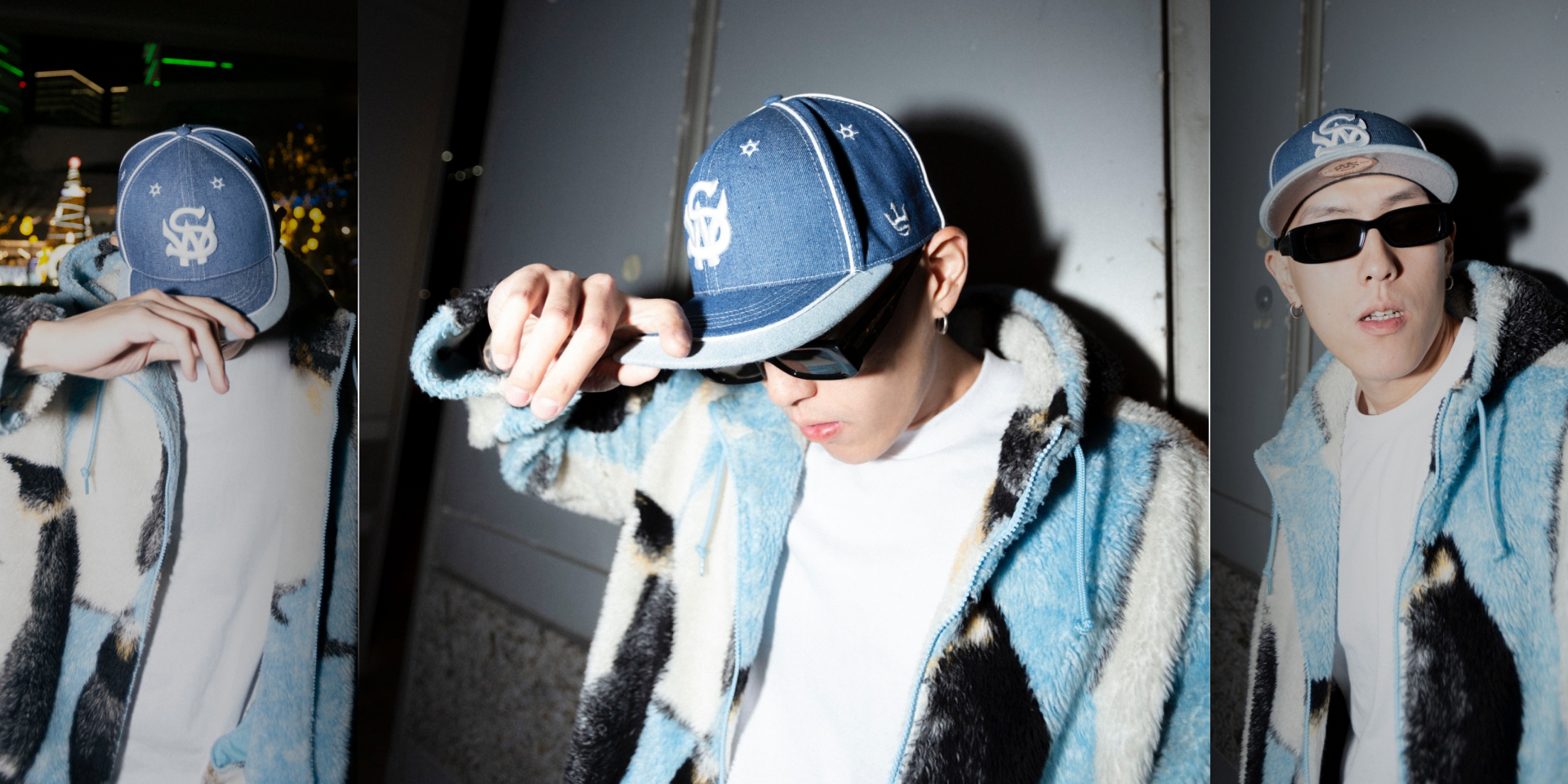 Sway the Don | Sway the Don Crown Denim Fitted Cap