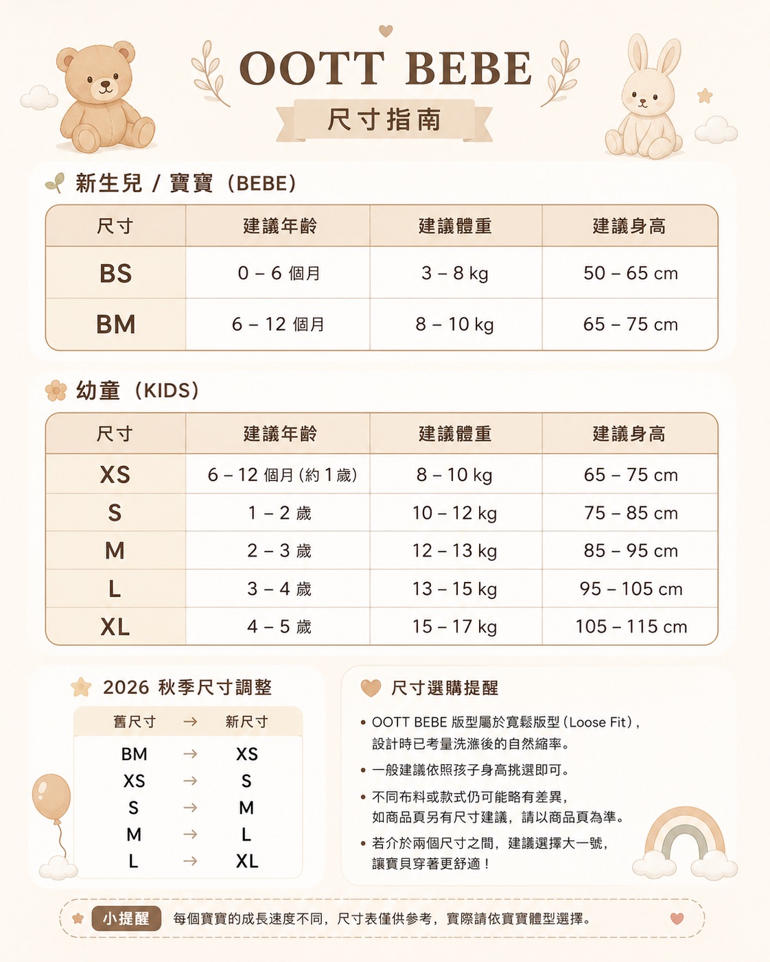 oottbebe2026新尺寸