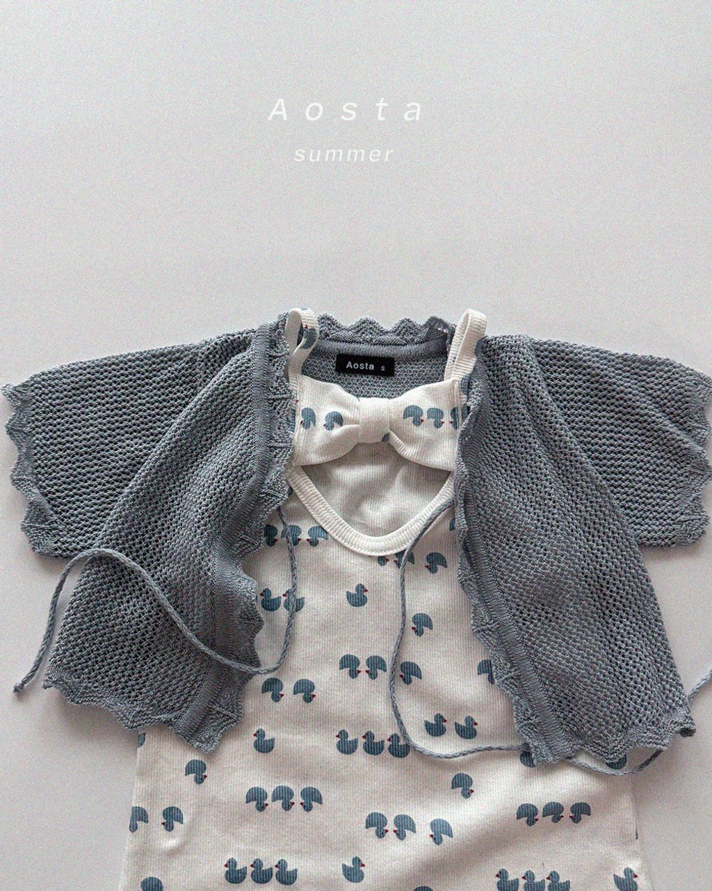 니트가디건 블루11