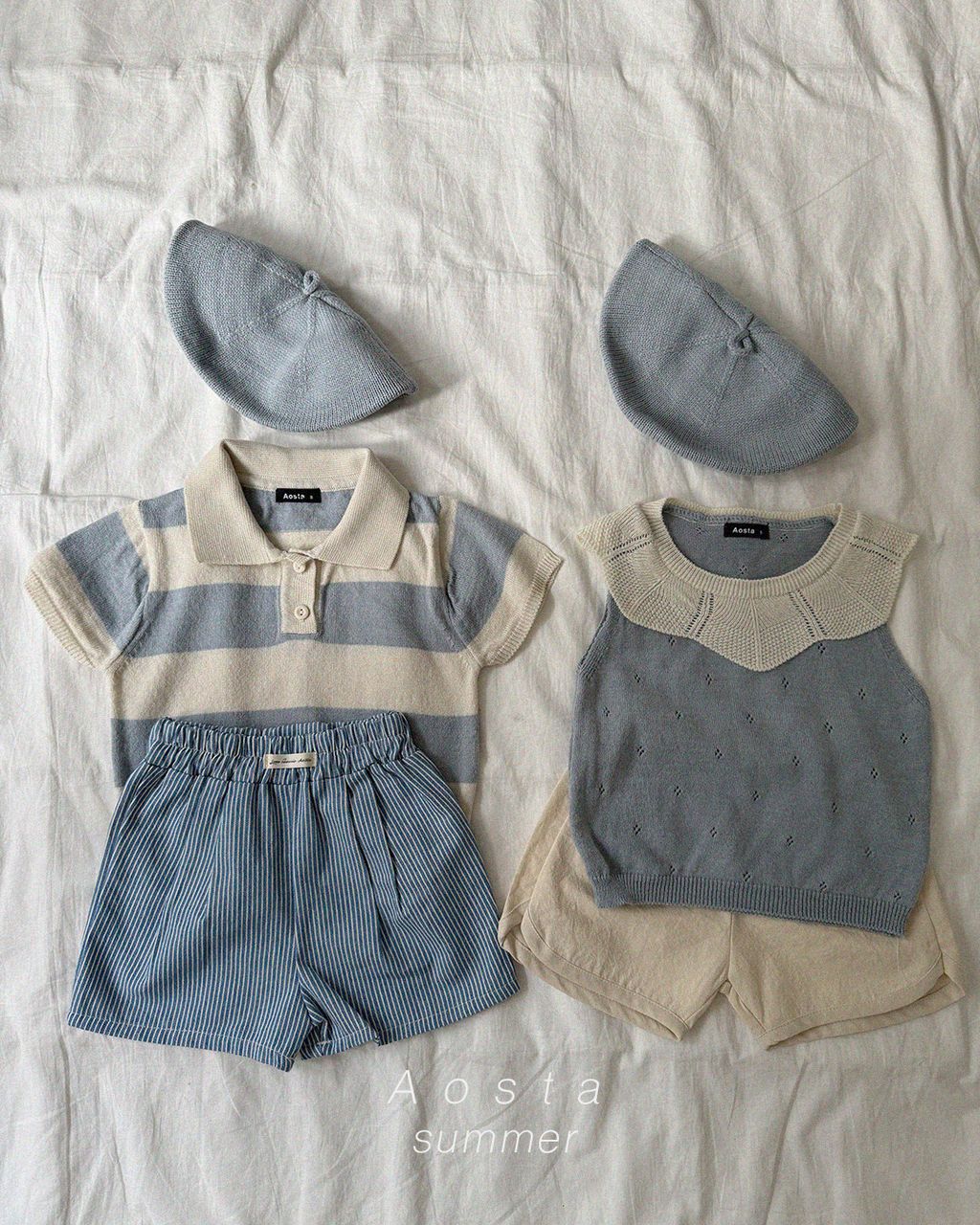 니트케이프 블루9