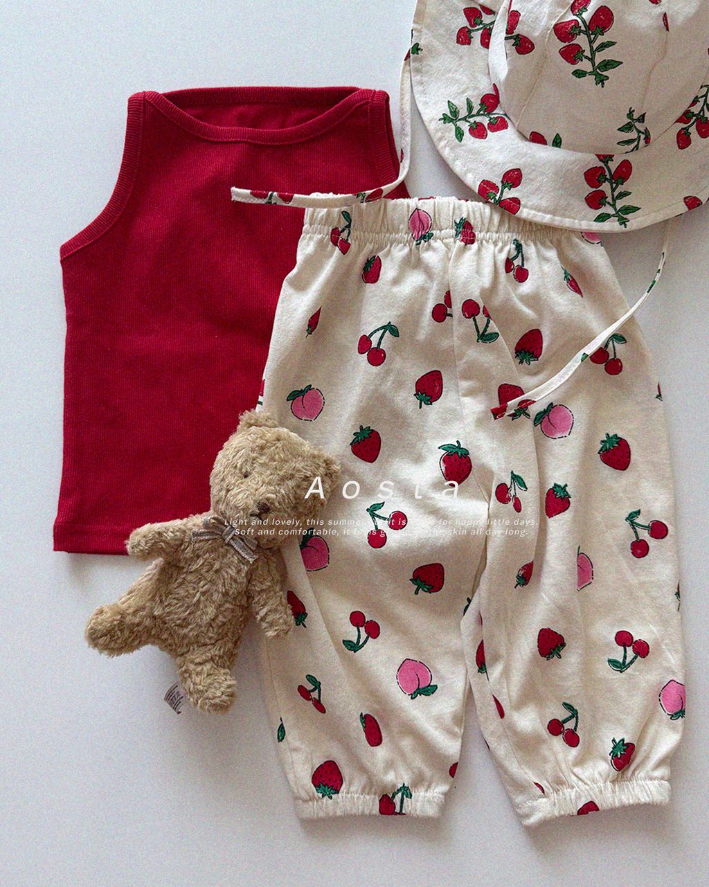 봉봉바지 딸기5