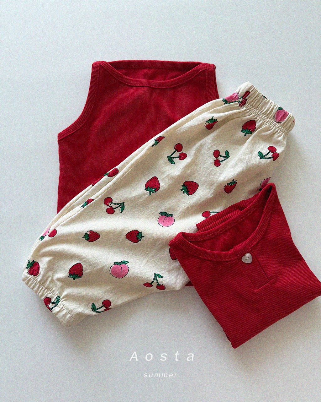 봉봉바지 딸기4