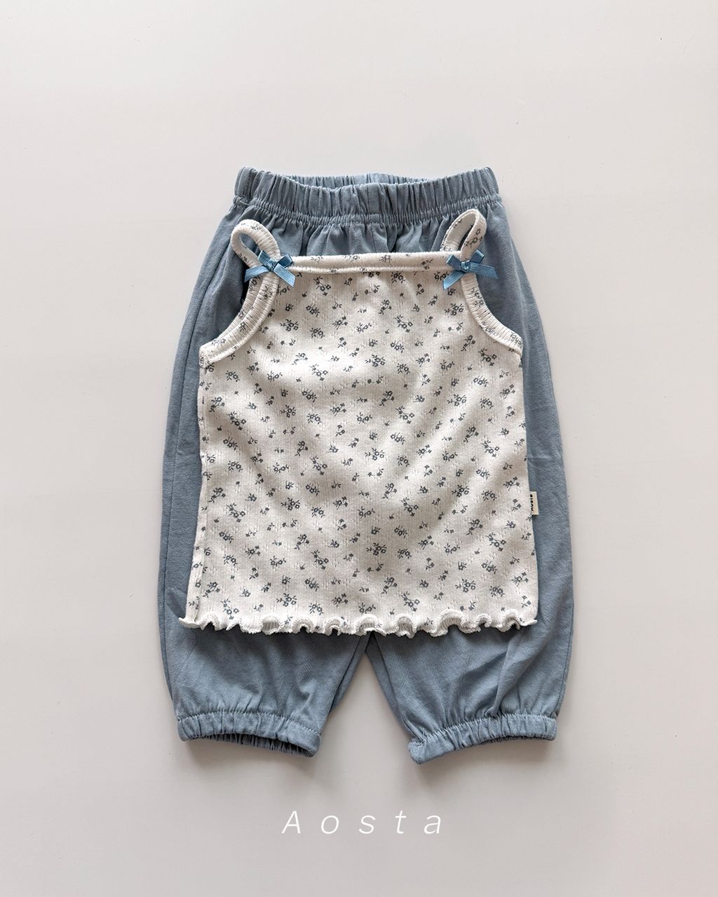 봉봉바지 블루4