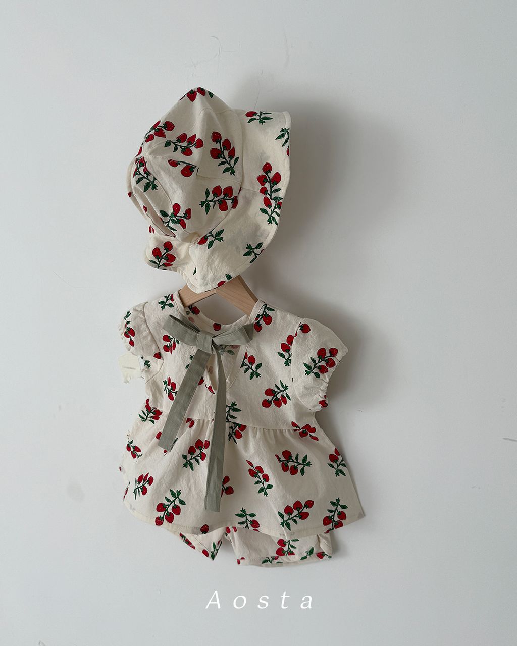 썸머블라우스 딸기8