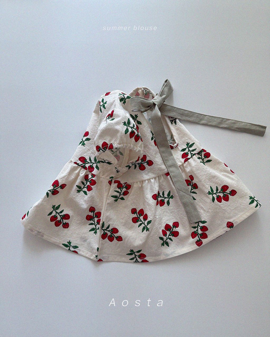 썸머블라우스 딸기2.1