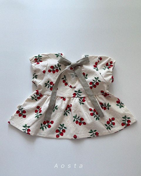 썸머블라우스 딸기1