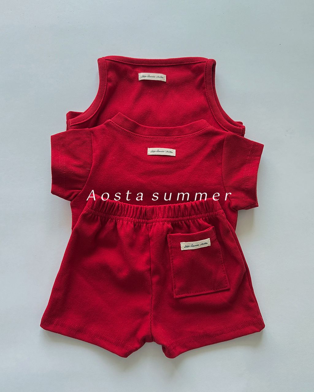 에브리반바지 레드10